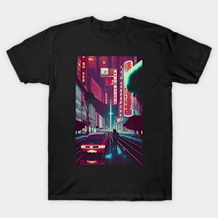 Explore the darker side of Tokyo after the sun goes down T-Shirt